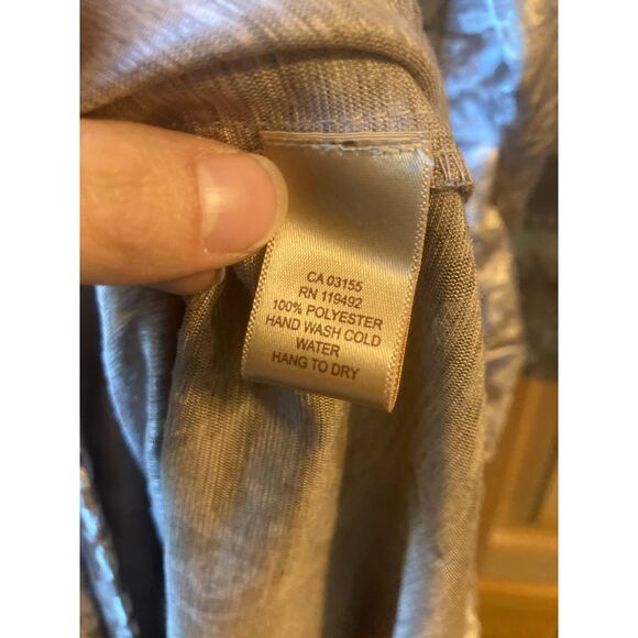 April Cornell | NWT Gold Brocade Babydoll Shift Dress | Large - Picture 6 of 8